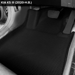 3D коврики EVA с бортами Kia K5 III (2019-н.в.)