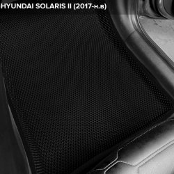 3D коврики EVA с бортами Kia Rio IV X-Line (2017-н.в.)