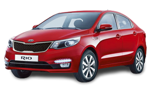 2D коврики EVA в салон и багажник  на Kia Rio III седан (2011-2017)