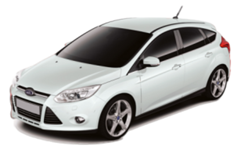 3D коврики EVA с бортами в салон  на Ford Focus III седан, хэтчбек, универсал (2011-2015)