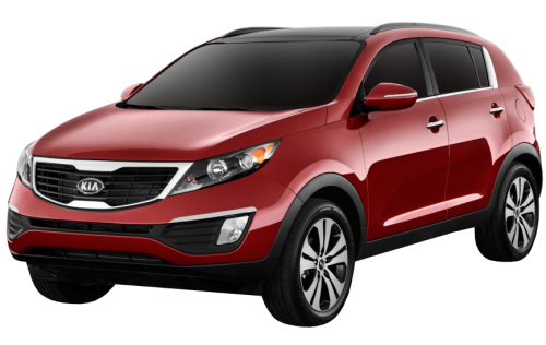 2D коврики EVA в салон и багажник  на Kia Sportage III SL (2010-2016)