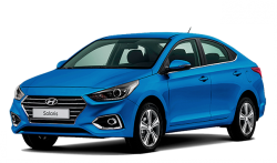 2D коврики EVA в салон и багажник  на Hyundai Solaris II (2017-н.в.)