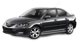 3D коврики EVA с бортами в салон  на Mazda 3 I BK (2003-2009)
